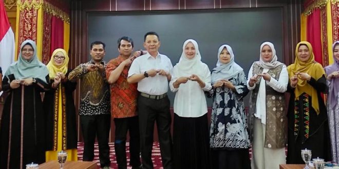 Penjabat Gubernur dan Bunda PAUD Aceh Terima Kunjungan Tim Pusat