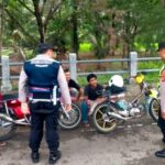 Polsek Ulee Lheue Antisipasi Balapan Liar Sebelum Sholat Jumat