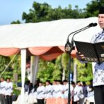 Sekdako Wahyudi Inspektur Upacara HUT ke-78 PGRI