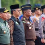 Asisten III Hadiri Apel Gelar Pasukan dalam Rangka Pengamanan Natal dan Tahun Baru di Mapolda Aceh