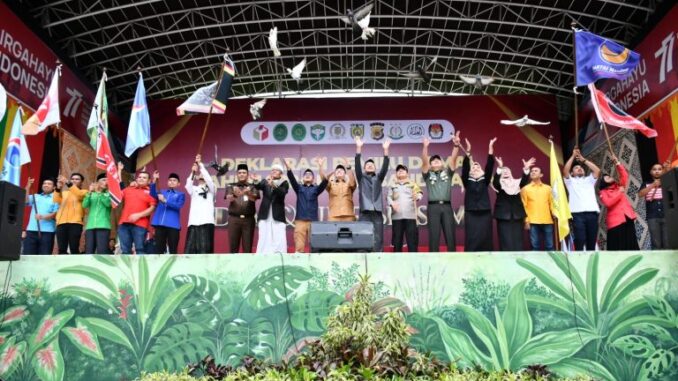 Banda Aceh Gelar Ikrar Pemilu Damai
