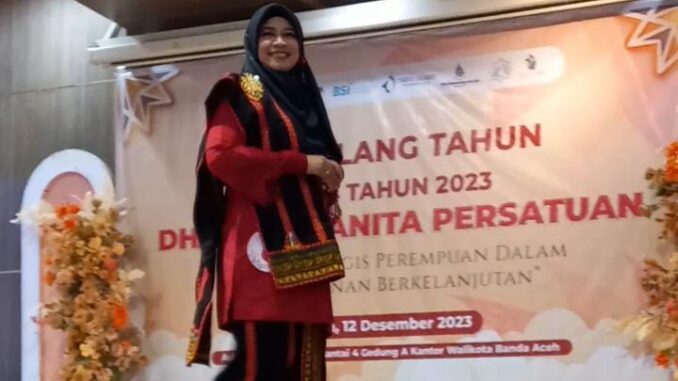 DWP Diskominfotik Kota Banda Aceh Meriahkan Acara HUT DWP Ke- 24