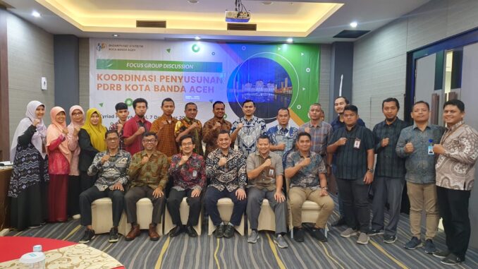 Diskominfotik Hadiri FGD BPS Kota Banda Aceh, Koordinasi Penyusunan PDRB Tahun 2023