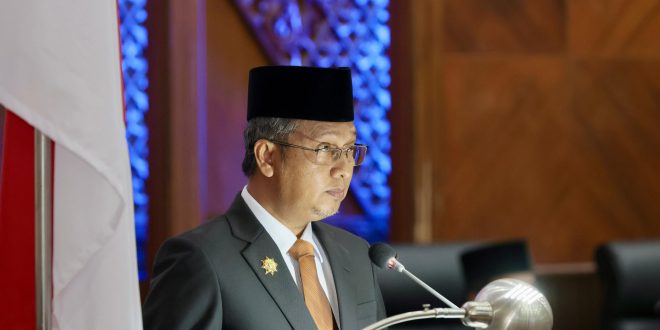 Ini Penyampaian Pj Gubernur Pada Paripurna Rancangan Qanun Aceh Tentang Pajak dan Retribusi