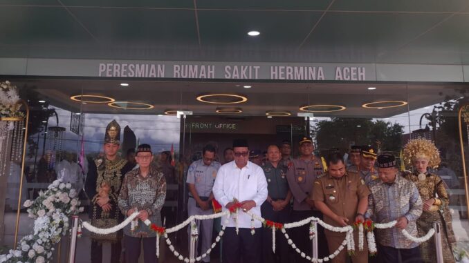 Kapolresta Banda Aceh Hadiri Peresmian RS Hermina