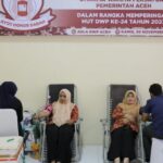 Peringati HUT Ke-24, DWP Aceh Gelar Lomba Bercerita dan Donor Darah