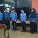 Sekdako Banda Aceh Lantik 6 Pejabat Struktural Baru