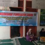 Tambah Keterampilan Warga, Peunyeurat Gelar Workshop Pembuatan Sabun