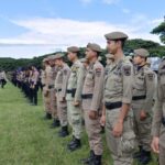 Wujud Sinergitas, Personil Satpol PP WH Banda Aceh Ikut Gladi Bersih Apel Hari Juang Infanteri ke-75