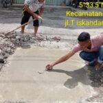 Cegah Kecelakaan, Dinas PUPR Perbaiki Jalan Milik Provinsi