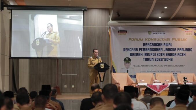 Pemko Banda Aceh Gelar Konsultasi Publik Ranwal RPJPD 2025-2045