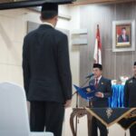 Pj Wali Kota Banda Aceh Lantik 12 Pejabat Eselon II