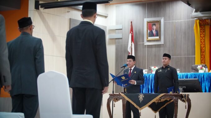 Pj Wali Kota Banda Aceh Lantik 12 Pejabat Eselon II