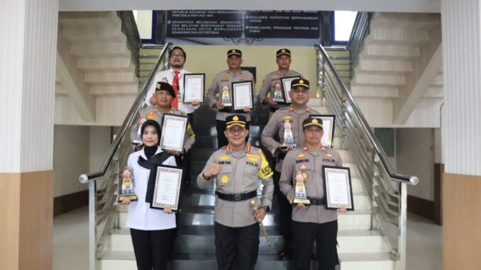 Subsatker dan Polsek Jajaran Terbaik, Dapat Penghargaan dari Kapolresta Banda Aceh