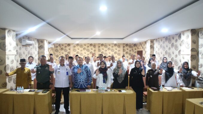 Kepala Bakesbangpol Banda Aceh Hadiri Rakor Masyarakat Anti Narkoba