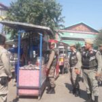 Satpol PP WH Banda Aceh Lakukan Pengawasan Secara Berkala disekitar Masjid Raya Baiturrahman