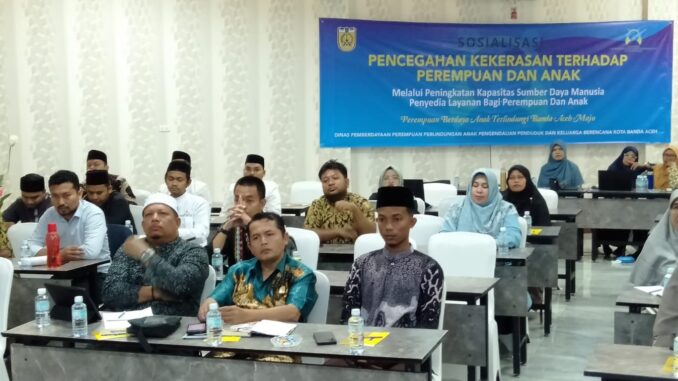 28 Guru Dayah di Kota Banda Aceh Dibekali Cara Mencegah Tindak Kekerasan