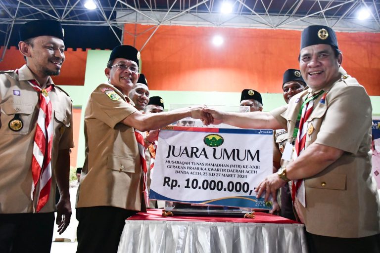 Banda Aceh Kembali Pertahankan Juara Umum Ke Enam Kali pada MTR XXIII