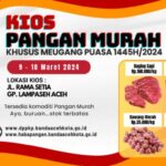 Meugang Puasa Ramadhan, Pemko Banda Aceh Buka Kios Pangan Murah