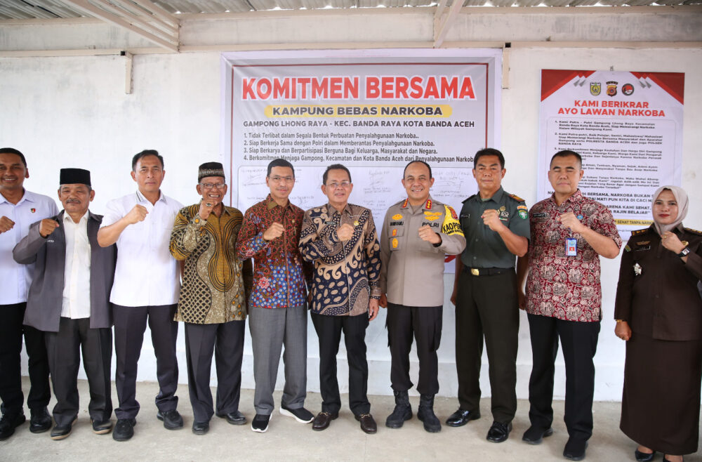 Polresta Launching Lhong Raya Sebagai Kampung Bebas Narkoba Admin Humas 21 Mar 2024
