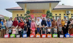 Polsek Darul Kamal Bersama Polresta Banda Aceh Gelar Bakti Sosial Peduli Stunting
